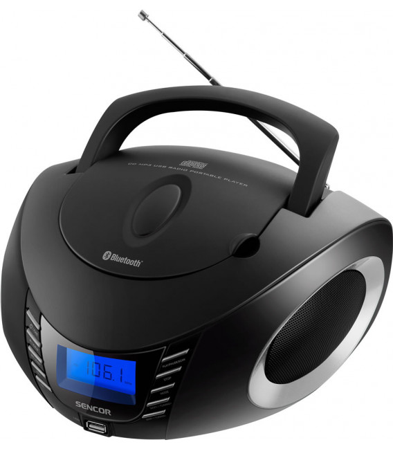 SPT 3600 BS CD REPRODUKTOR KOJI PODRŽAVA BT, MP3, USB, AUX I FM RADIO