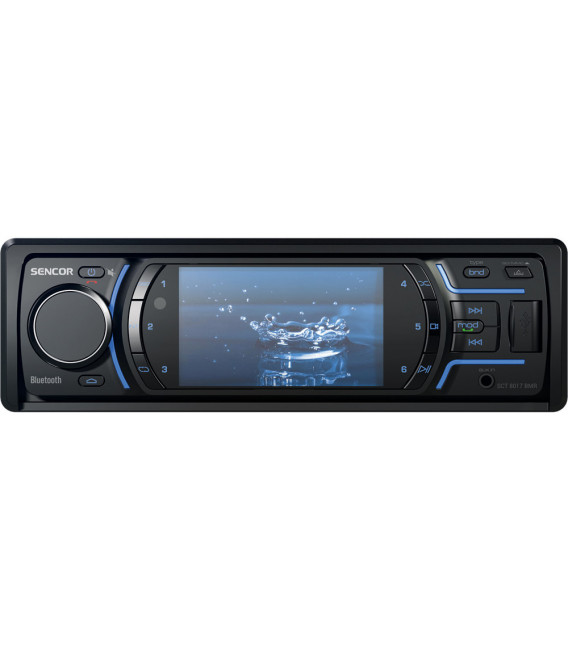 SCT 8017BMR AUTO RADIO S BLUETOOTH I TFT ZASLON OD 3“