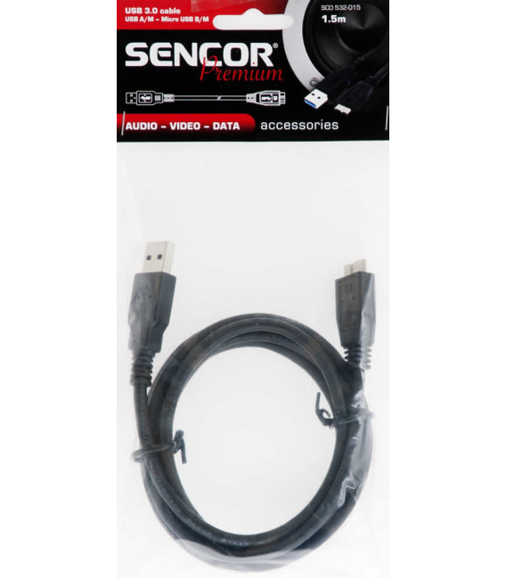 SCO 532-015 USB KABEL 3.0 A/M - MICRO B