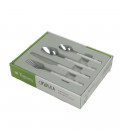 Linija Glossy - Set pribora za jelo Bianco