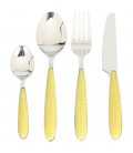 Linija Glossy - Set pribora za jelo Giallo