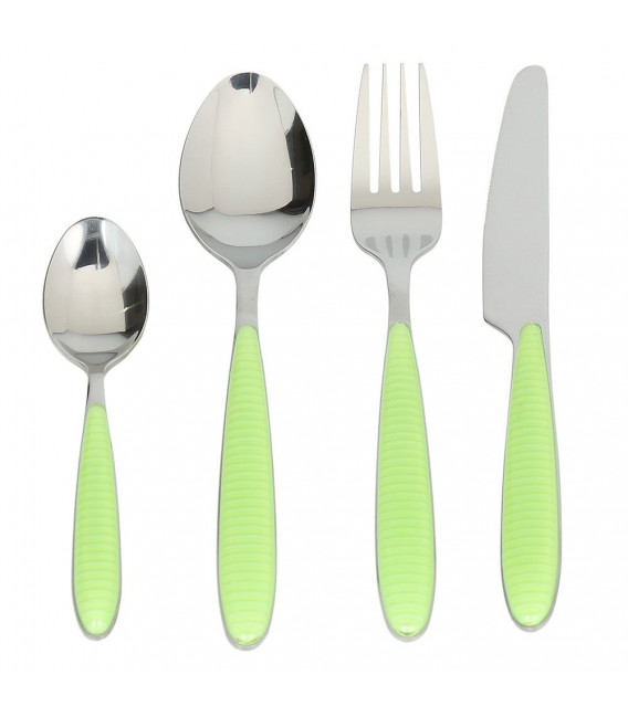 Linija Glossy - Set pribora za jelo Verde