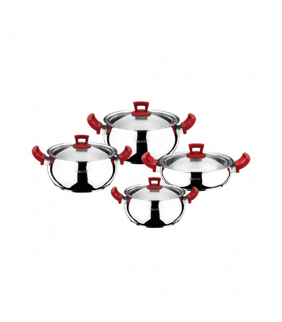 Alya set posuđa od nehrđajućeg čelika - 8 kom