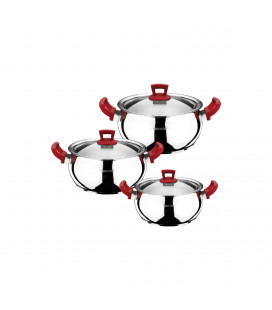 Alya Sahan set posuđa od nehrđajućeg čelika - 6 kom Parça Set