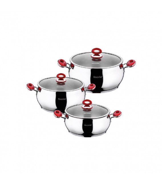 Anemon set posuđa od nehrđajućeg čelika - 10 kom