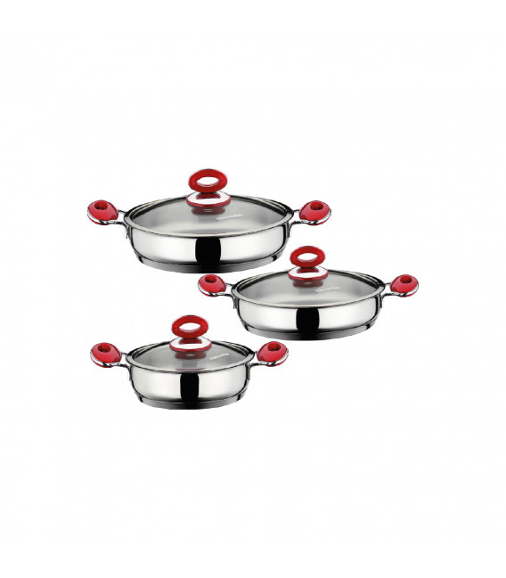 Anemon Omlet set posuđa od nehrđajućeg čelika - 6 kom