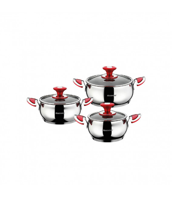 Apple set posuđa od nehrđajućeg čelika - 6 kom