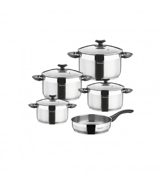 Carmen set posuđa od nehrđajućeg čelika - 9 kom