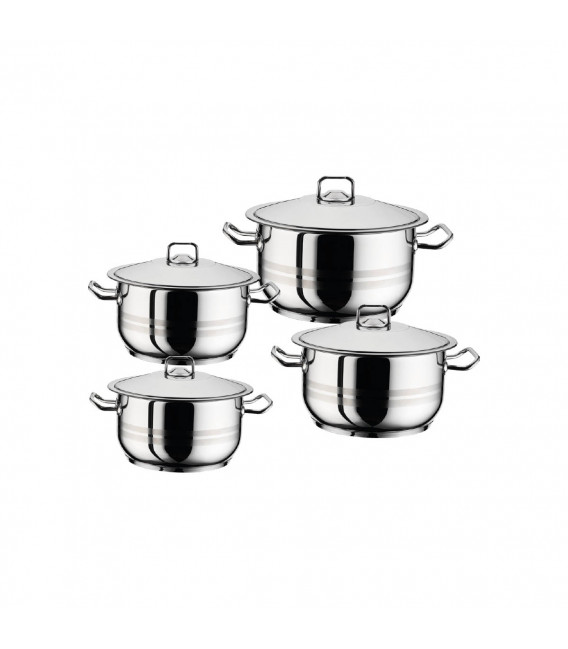 Delta set posuđa od nehrđajućeg čelika - 8 kom