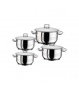 Delta set posuđa od nehrđajućeg čelika - 8 kom