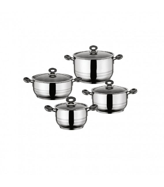 Esila set posuđa od nehrđajućeg čelika - 8 kom