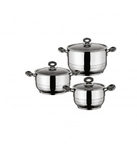 Esila set posuđa od nehrđajućeg čelika - 6 kom