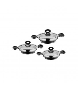 Esila Omlet set posuđa od nehrđajućeg čelika - 6 kom