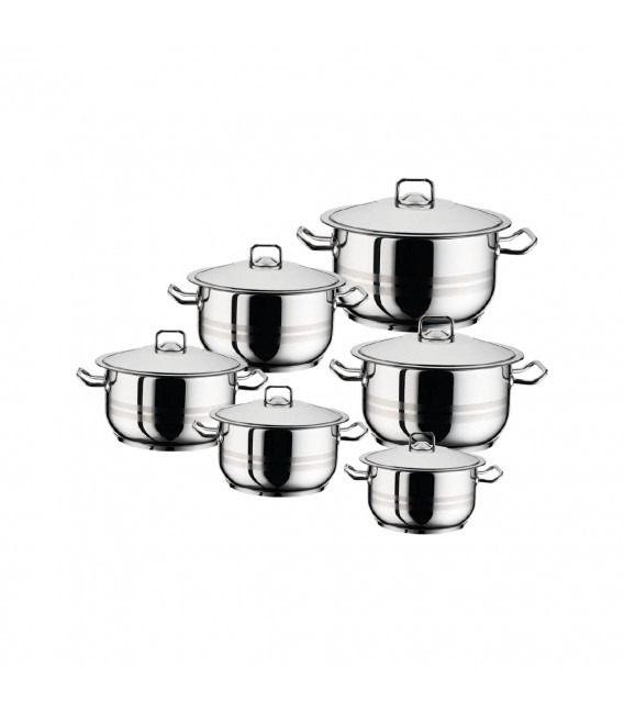 Gastro set posuđa od nehrđajućeg čelika - 12 kom