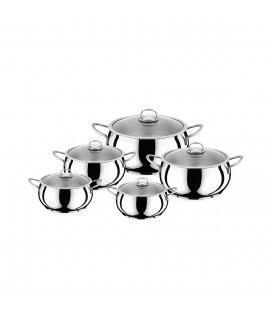 Güzide set posuđa od nehrđajućeg čelika - 10 kom