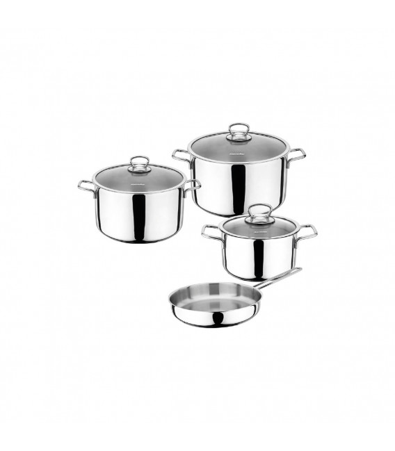 Hilal set posuđa od nehrđajućeg čelika - 7 kom