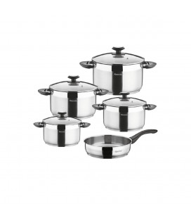 Sürme Omlet set posuđa od nehrđajućeg čelika - 9 kom