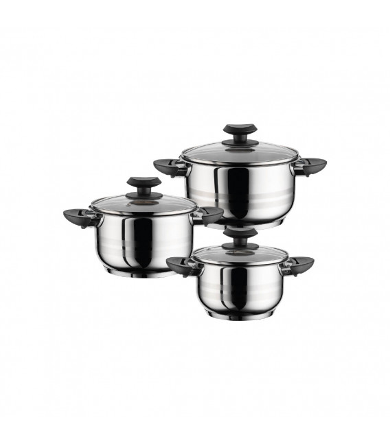 Zeugma set posuđa od nehrđajućeg čelika - 6 kom