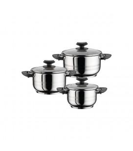 Zeugma set posuđa od nehrđajućeg čelika - 6 kom